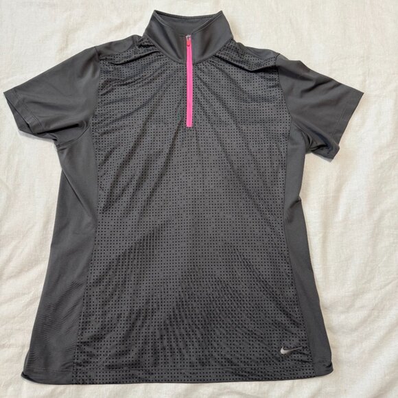 Nike Golf Shirt Womens 1/4 Zip - Picture 1 of 4